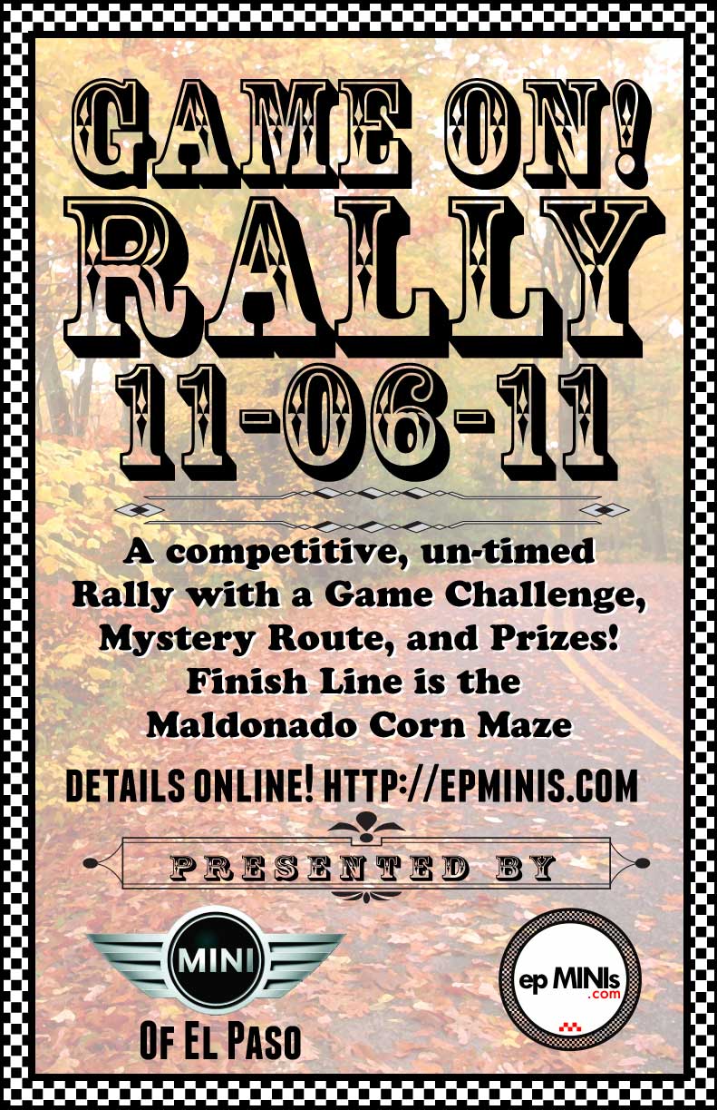 Rally Poster for 11/6/11